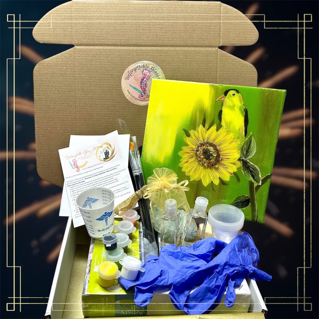 The Art Treasure Chest - Quarterly Painting Kit