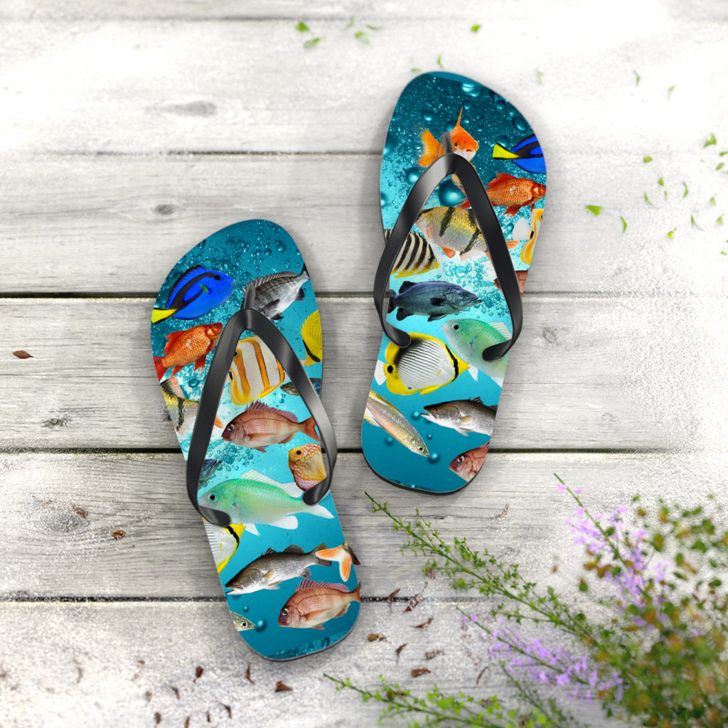 Dive into Style with Our Oceanic Flip-Flops