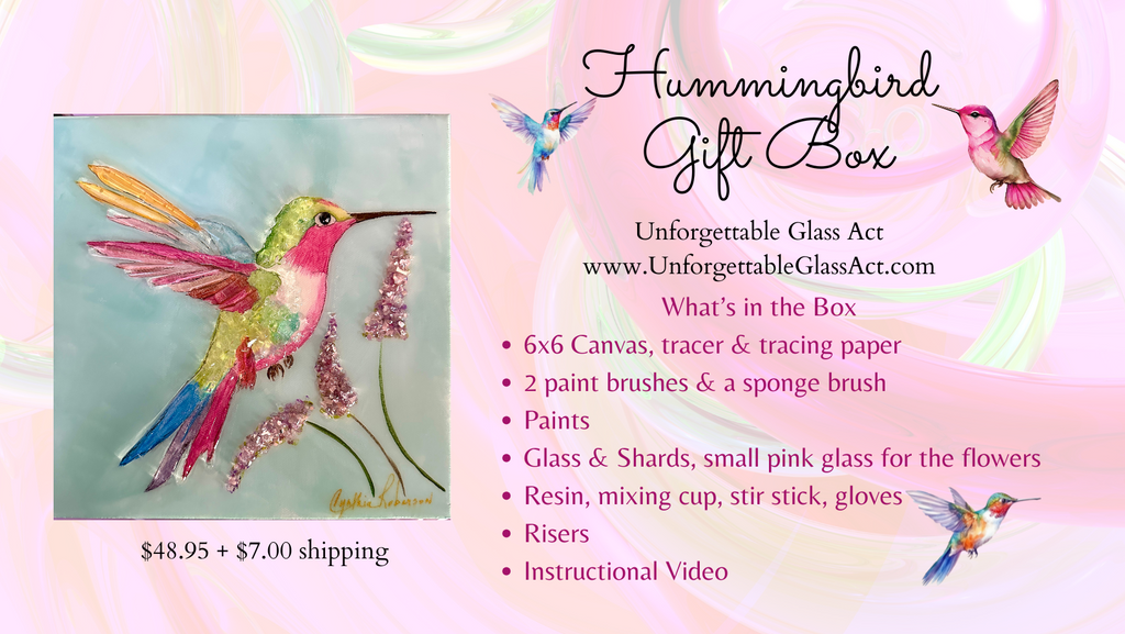 Hummingbird Supply Box with Tutorial