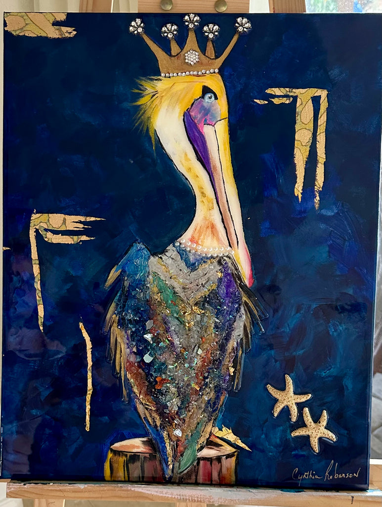 Pelican 16x20 with crown