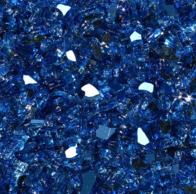 Meridian Blue 1/4" glass reflective